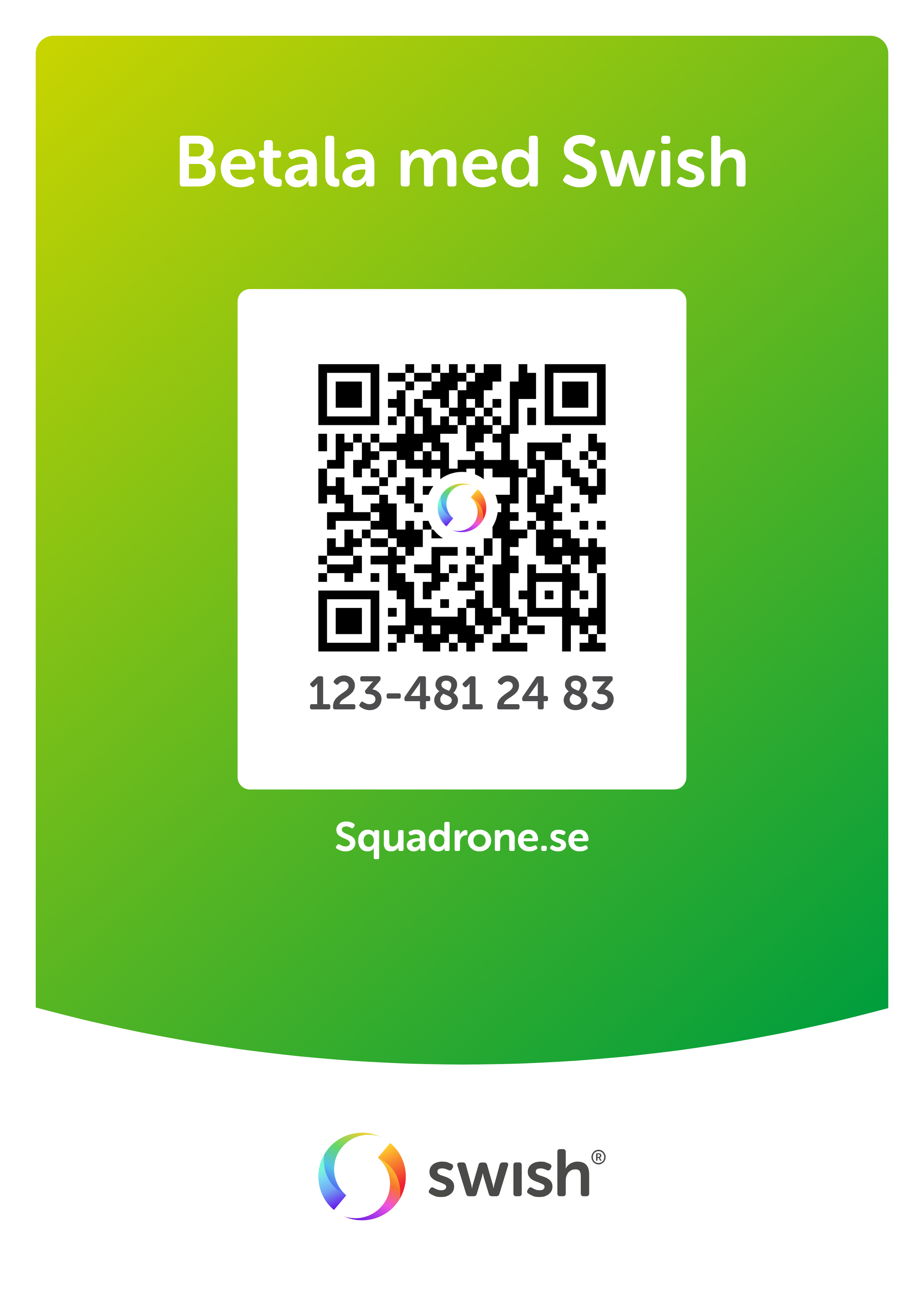 Squadrone swish-QR